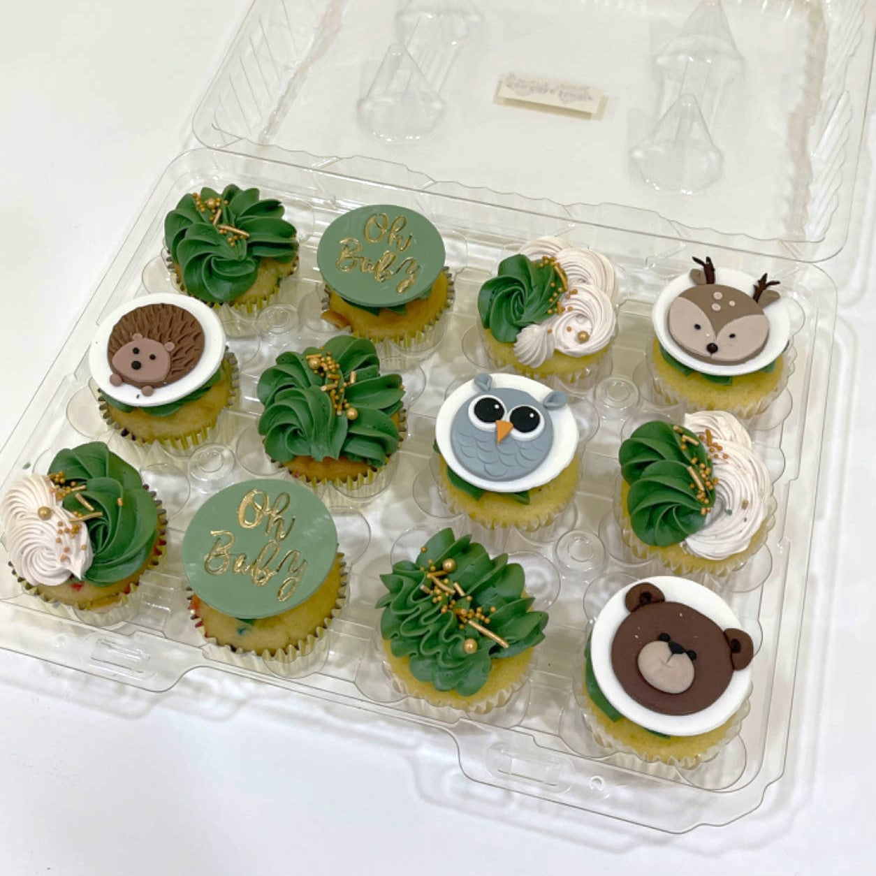 Animal Cupcakes (12pcs)