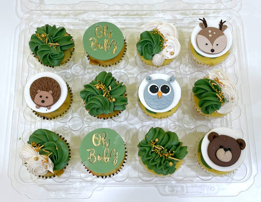 Animal Cupcakes (12pcs)