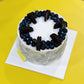 Blueberry Fresh Cream Cake