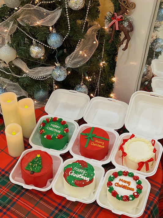 Christmas Bento Box Cake (1pcs)