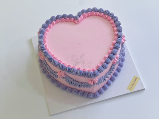 Cupid’s Kiss Heart Cake