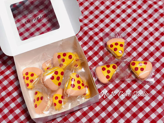 Pizza Macarons