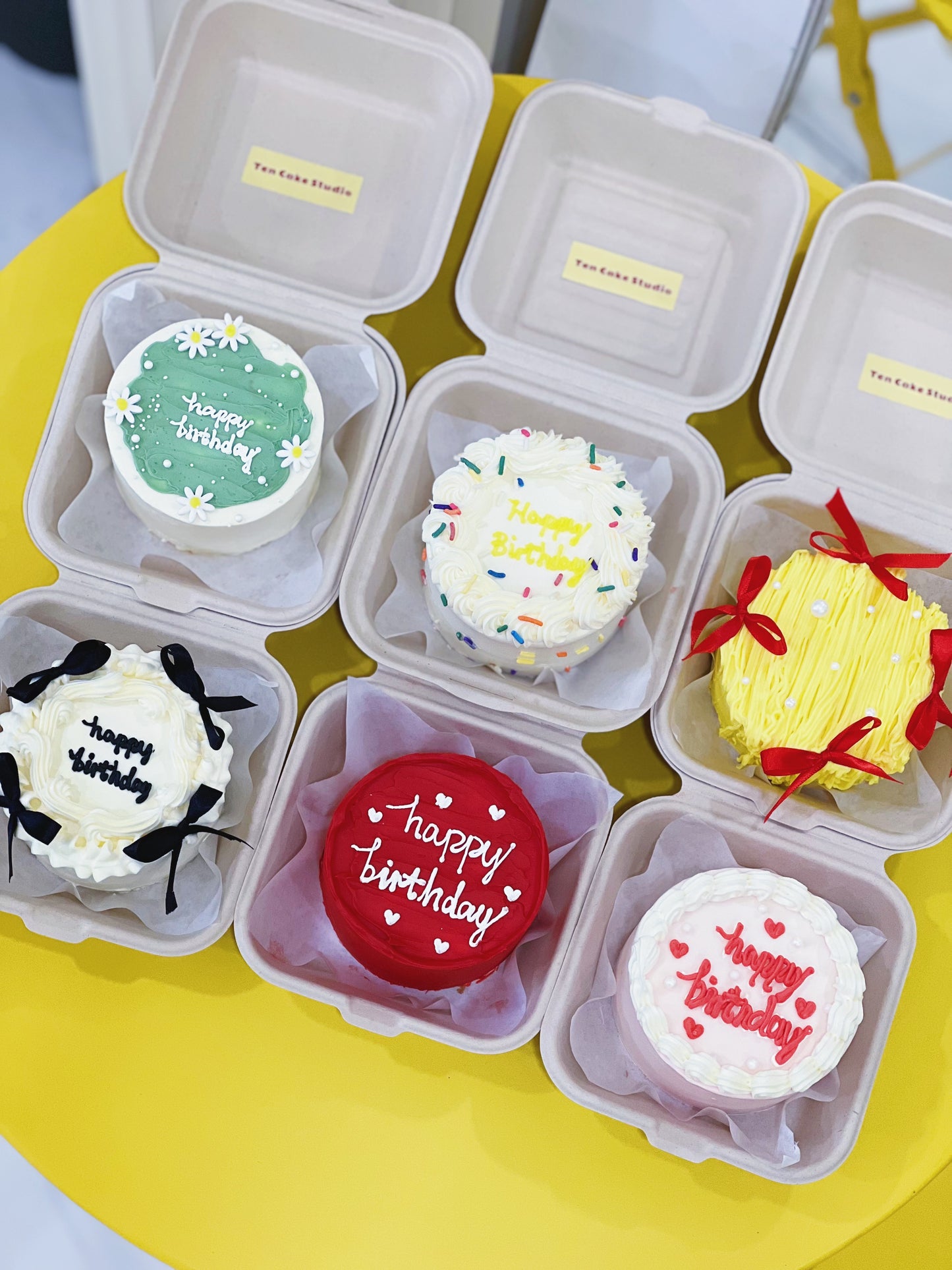 Bento Box Cakes (1pcs)