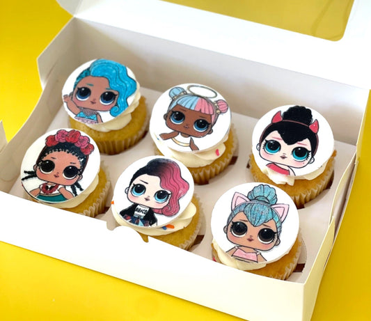 LOL Cupcakes (6pcs)