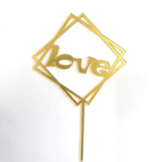 Love Square Topper