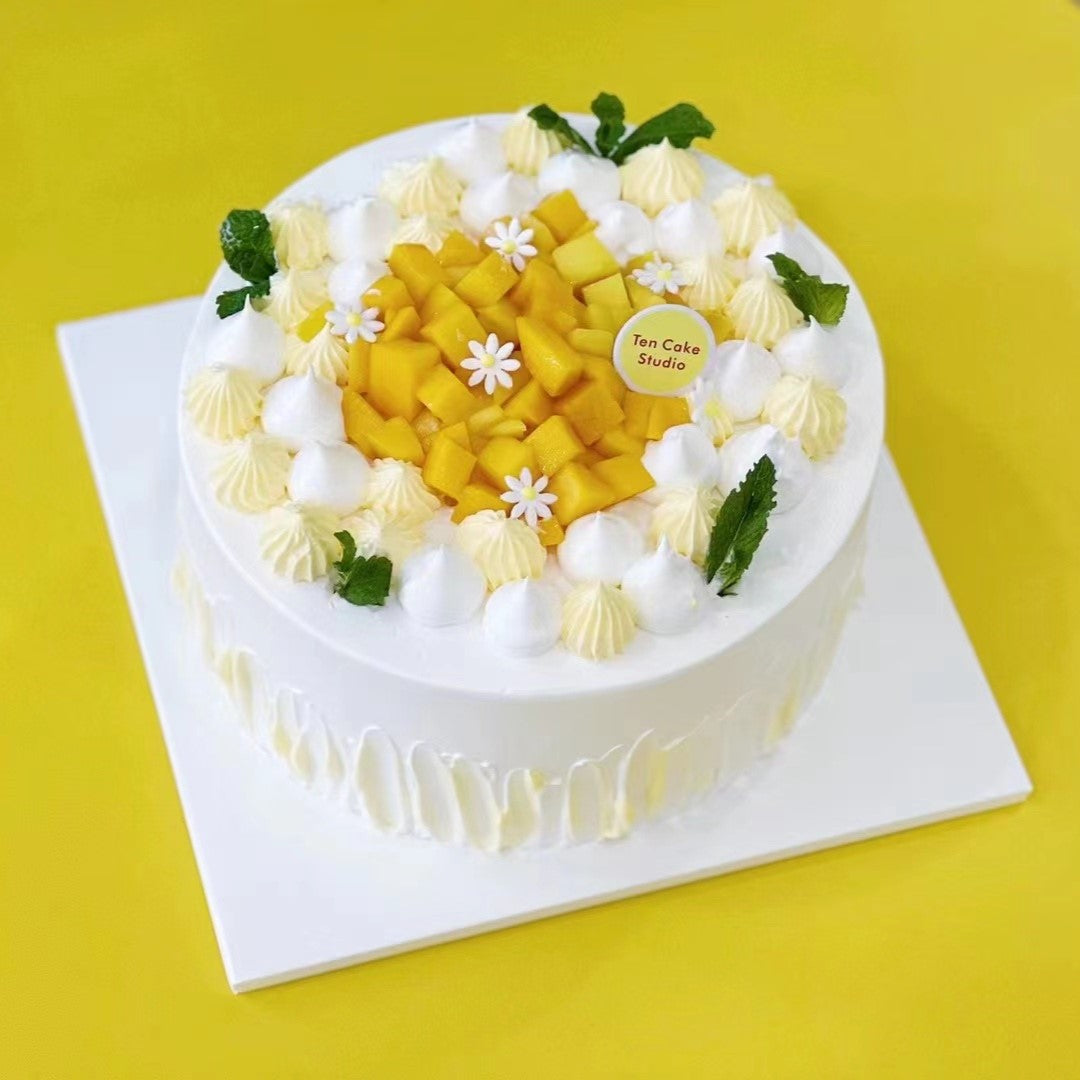 Mango Fresh Cream Cake