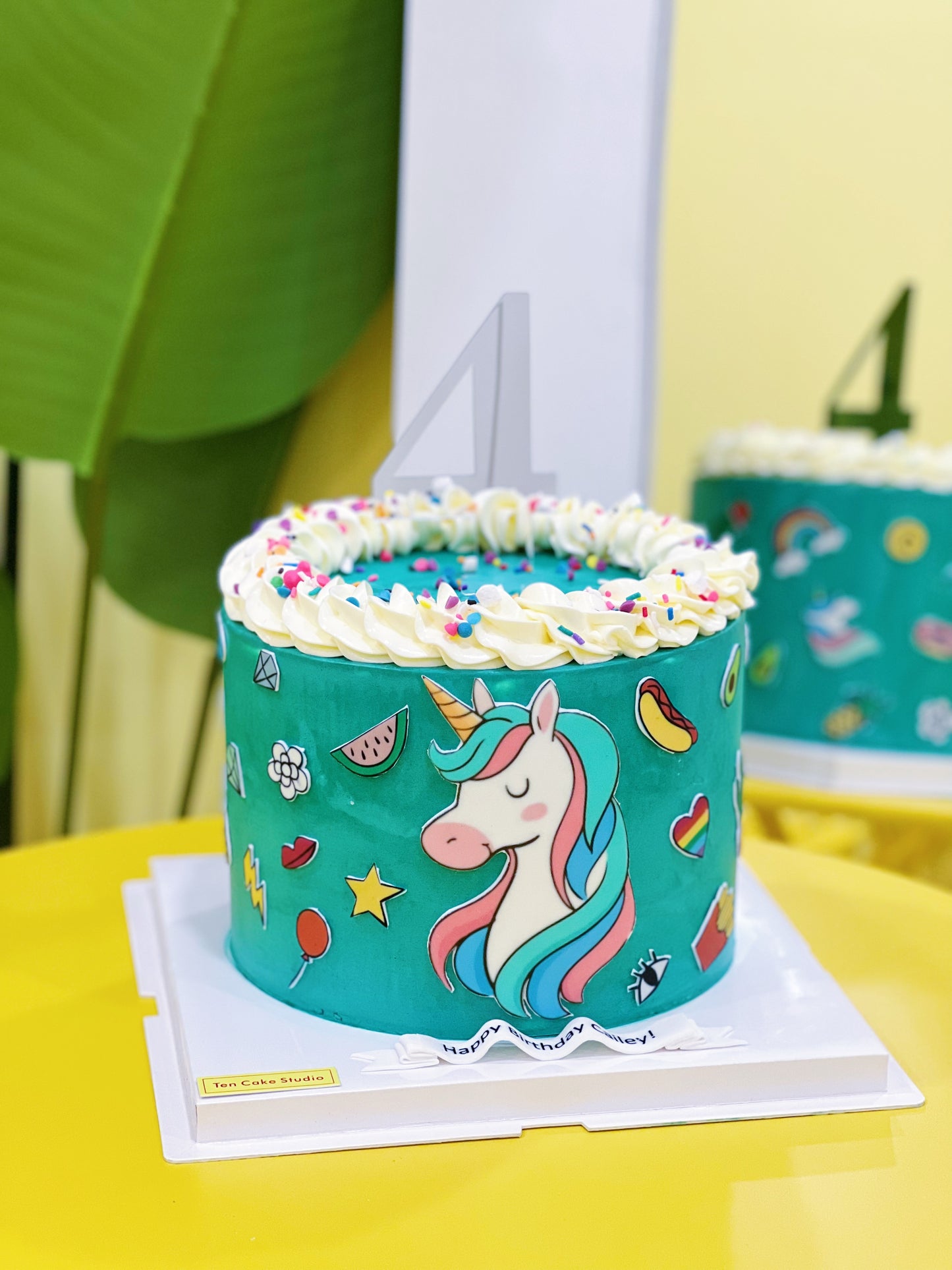 Unicorn Icon Cake