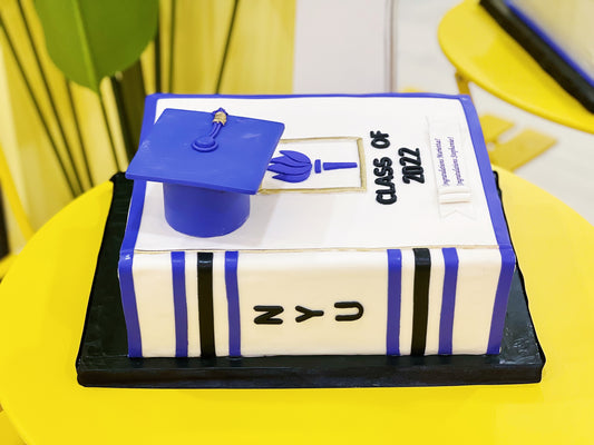 Graduation Book Cake