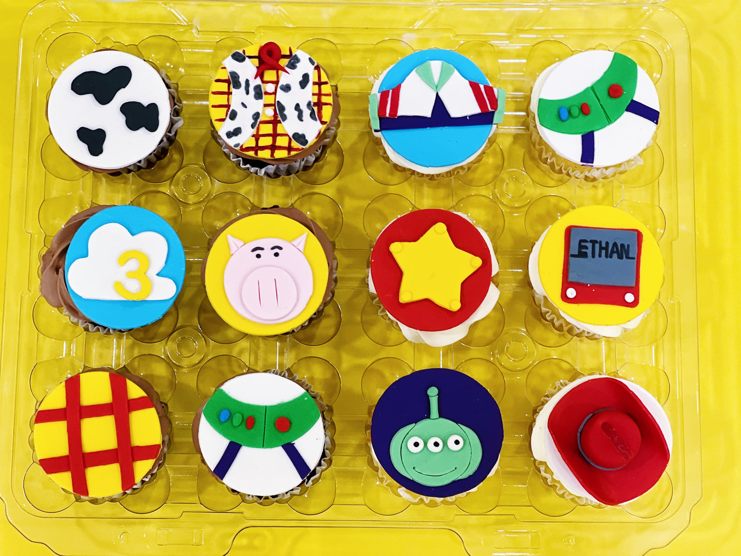 Toys Story Cupcakes (12pcs)