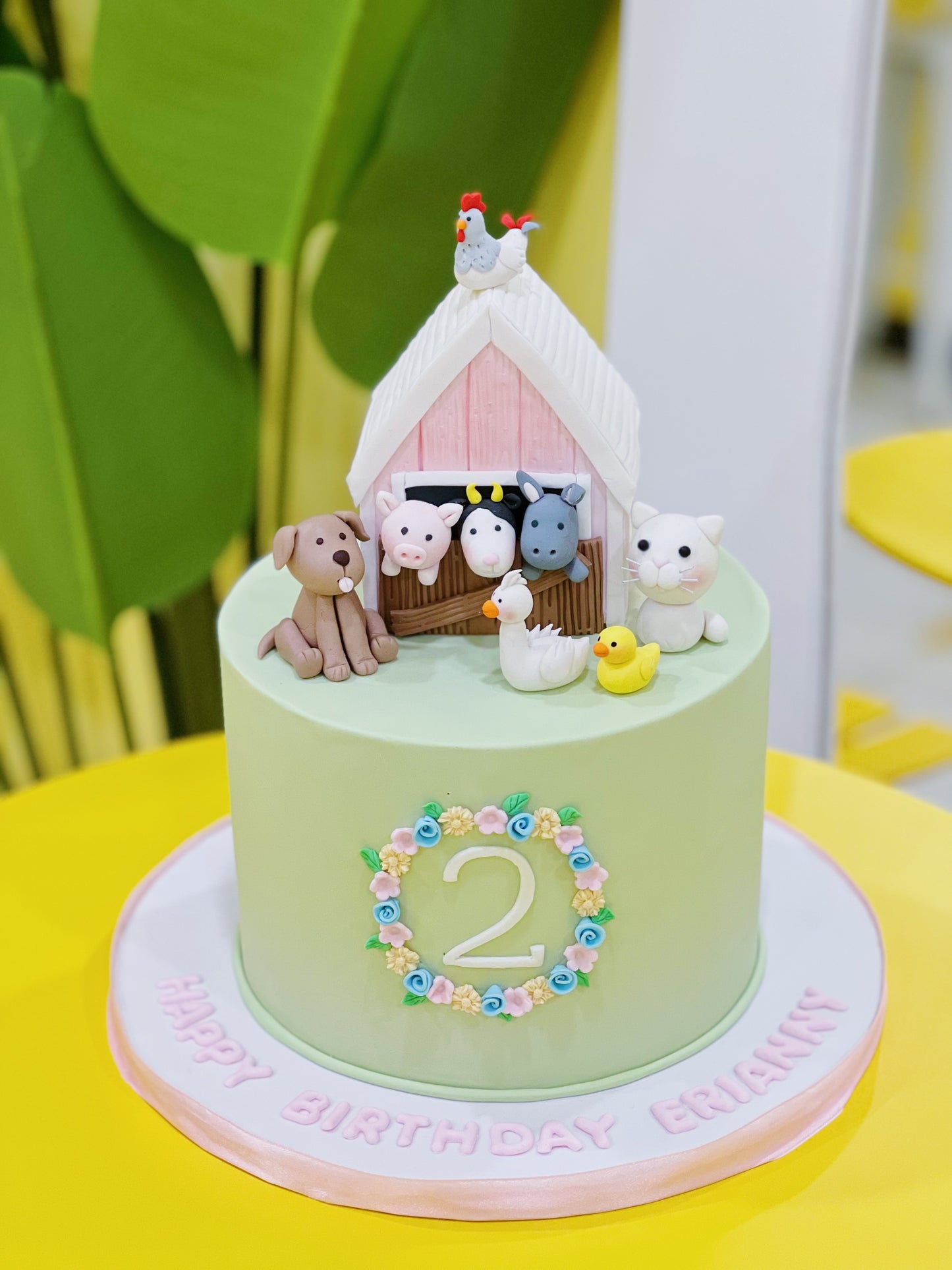 Farm Animals Cake