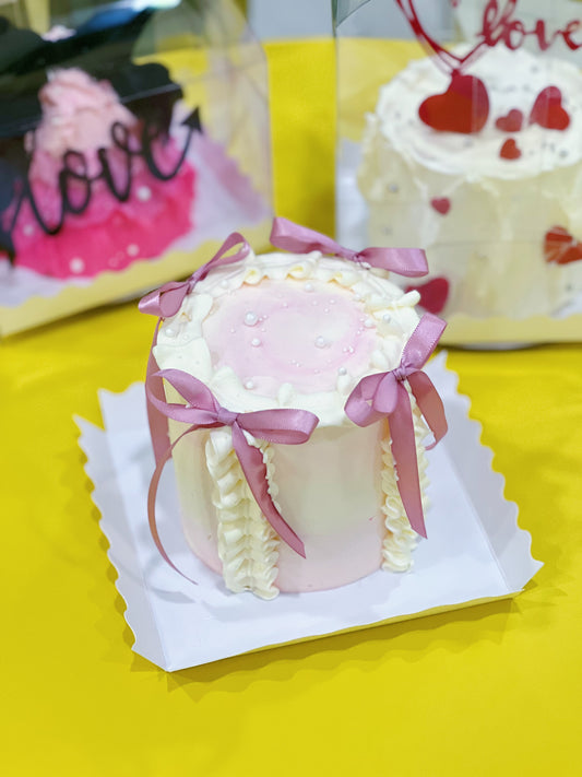Pink Ribbon Cake