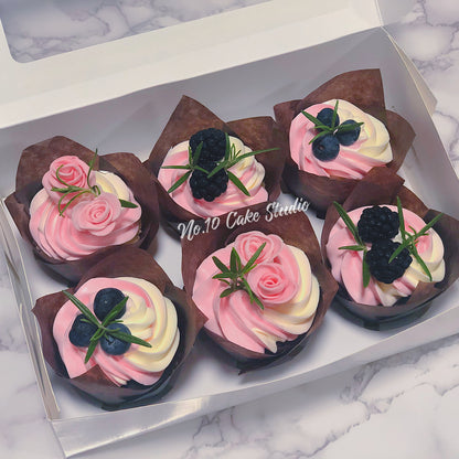 Fruit Cupcakes (6pcs)