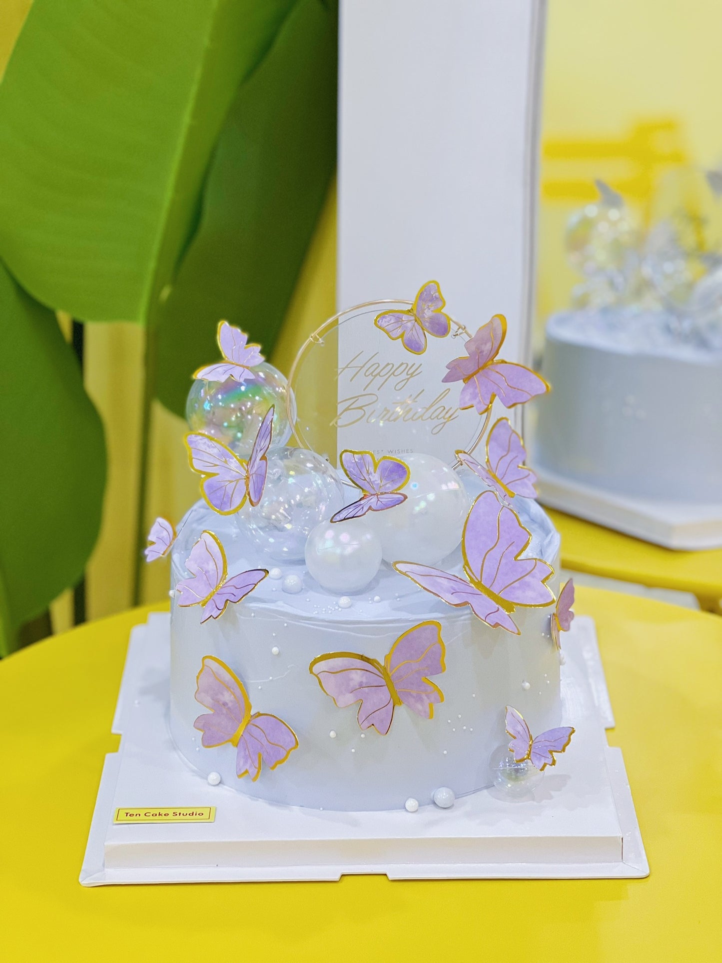 Butterflies Cake