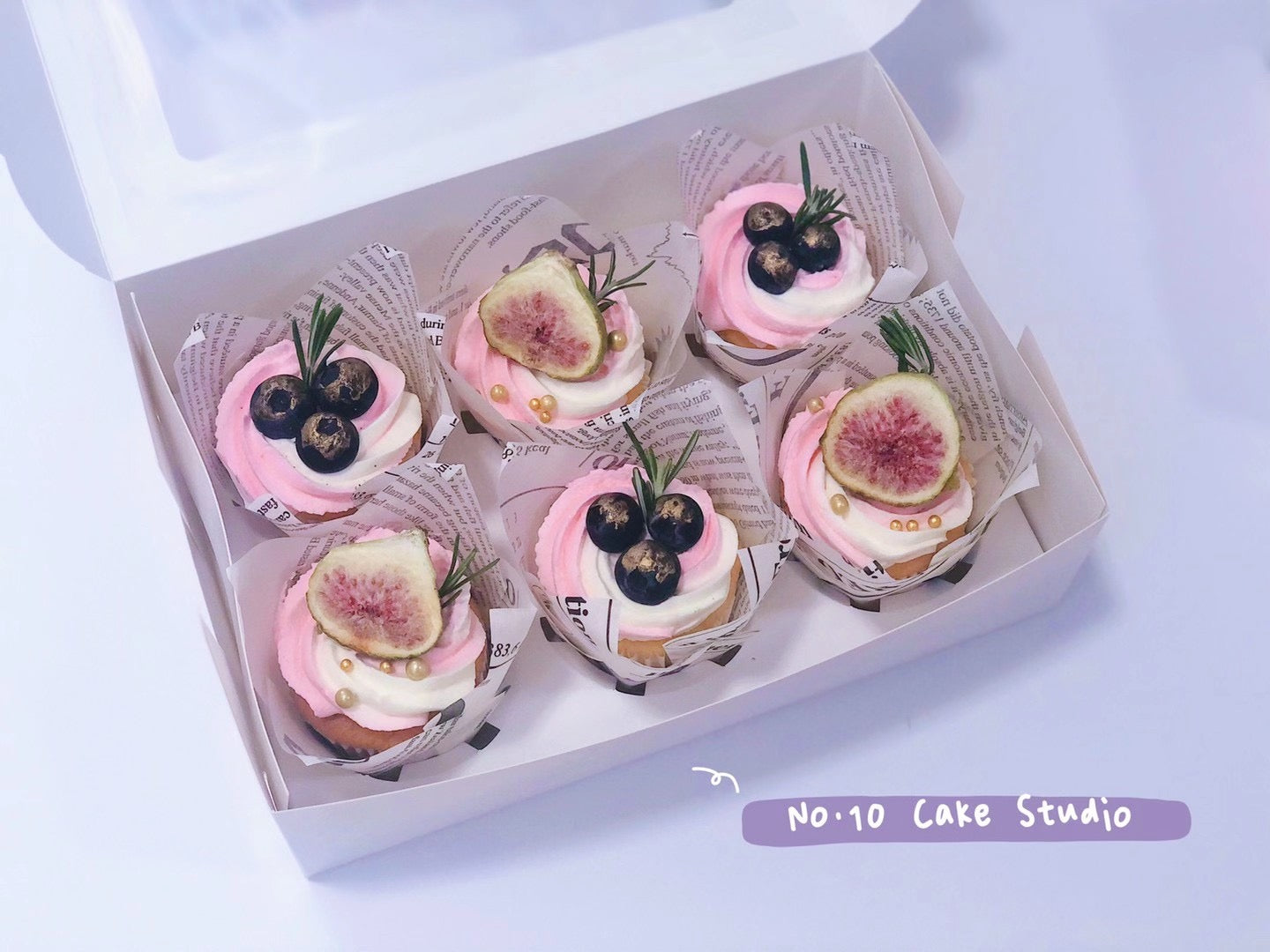 Fruit Cupcakes (6pcs)