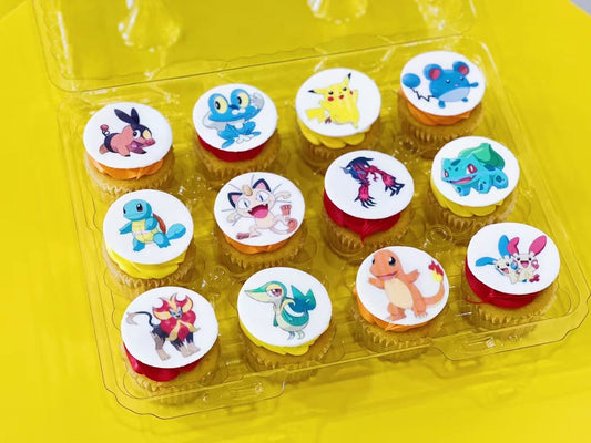 Pokemon Cupcakes (6pcs)
