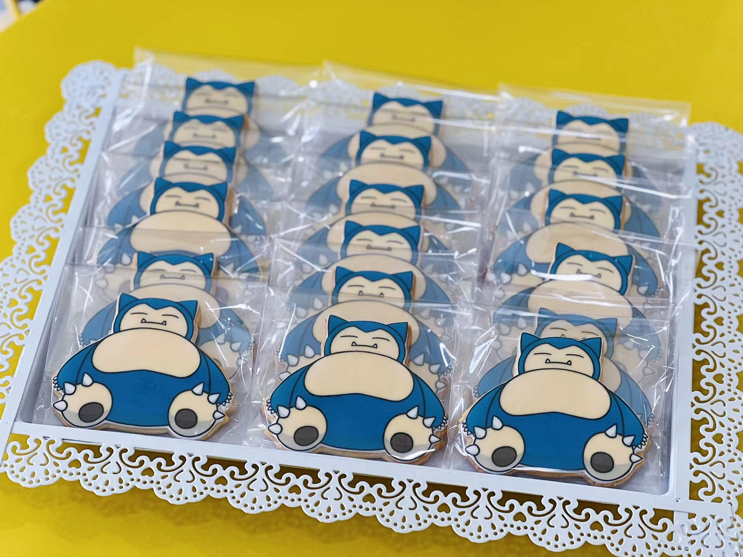 Snorlax Sugar Cookies (12pcs)