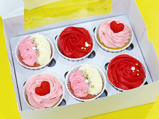 Valentine cupcake, cute cupcakes, ten cake studio, love cupcakes, romantic cupcakes, rosette cupcakes, best cupcake, rose cupcake 